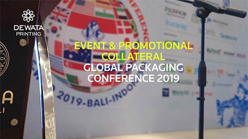 Event & Promotional Collateral Global Packaging Conference 2019